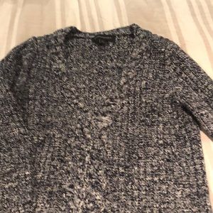 Banana Republic Navy and white sweater